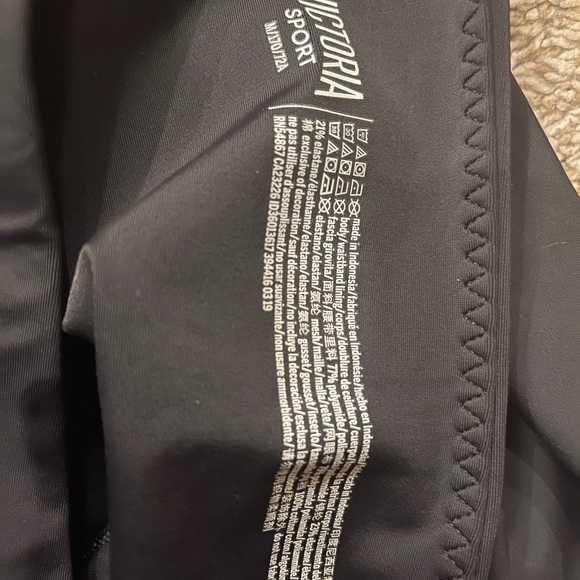 BRAND NEW VICTORIAS SECRET VS SPORT CROP LEGGINGS - Picture 3 of 6